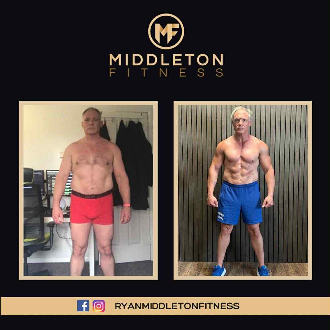 Body transformation with Ryan Middleton Fitness